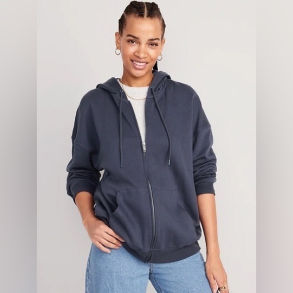 NWOT! Volcanic Glass Oversized Full-Zip Hoodie - Size 2X - Picture 1 of 4